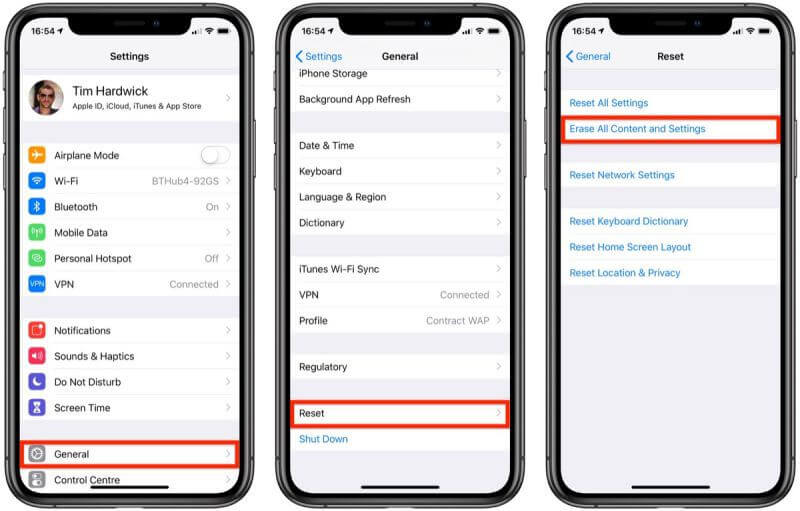 [Easy Method] How to Reset iphone to Factory Settings