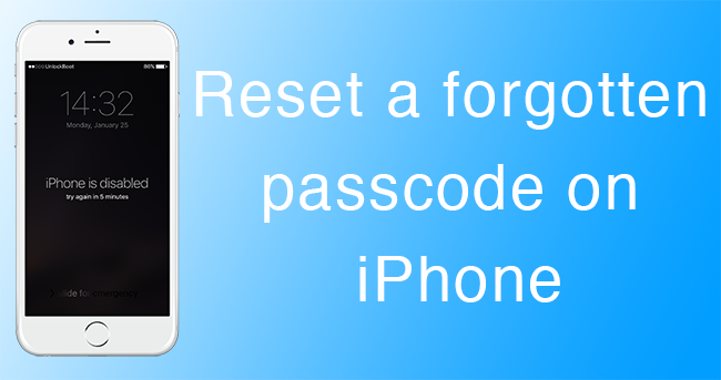 Forgot iPhone Passcode â Here is How to Recover Your ...