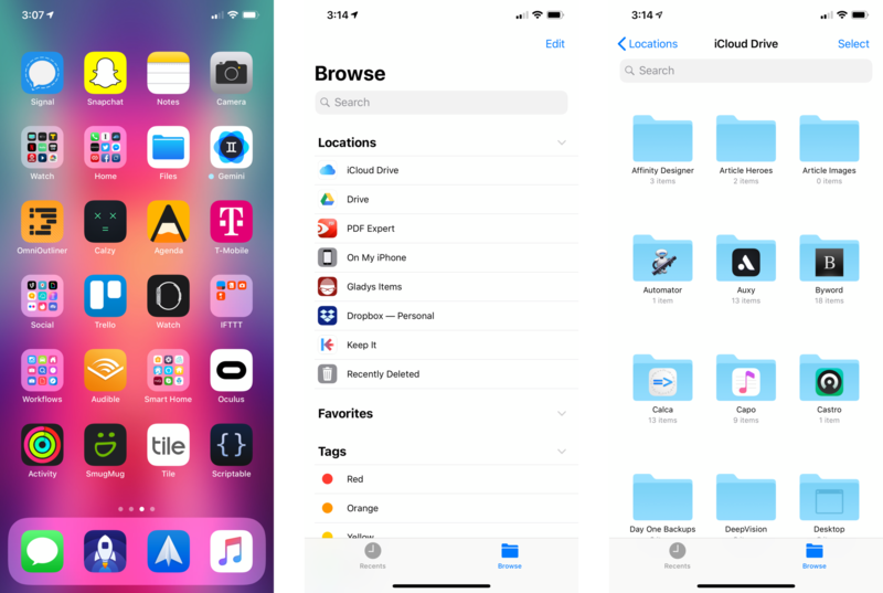 How to access the Files app on iPhone and iPad