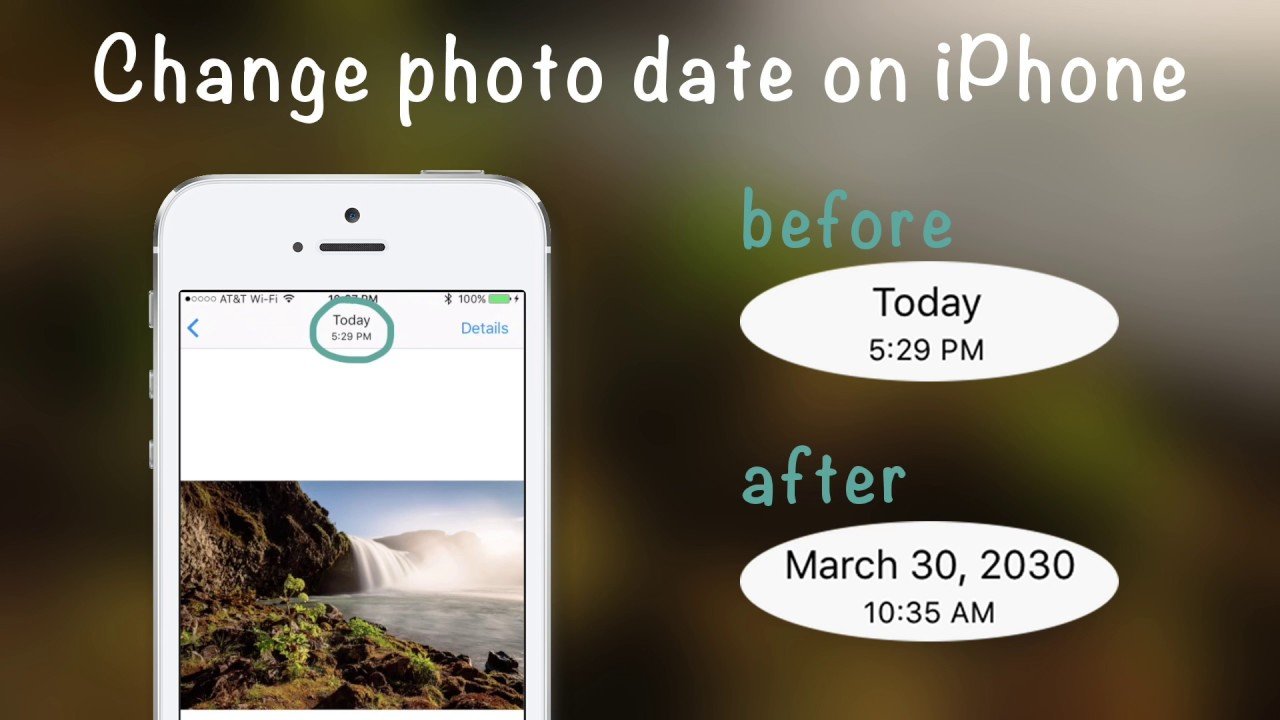 How to change photo date on iPhone with Metadata Pro