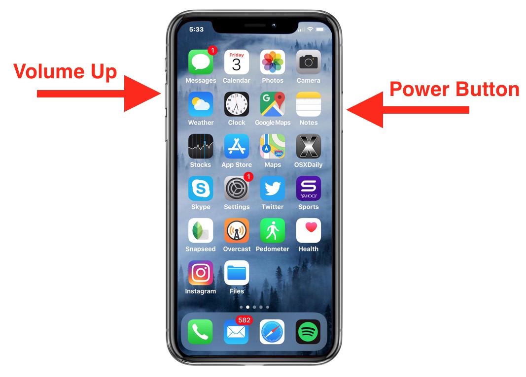 How to Take Screenshots on iPhone X, iPhone XR, XS, and ...