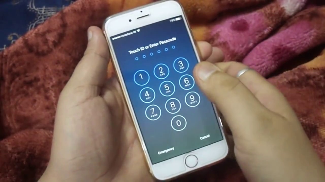 How To Unlock IPhone 6/6s Without Passcode /Fingerprint ...