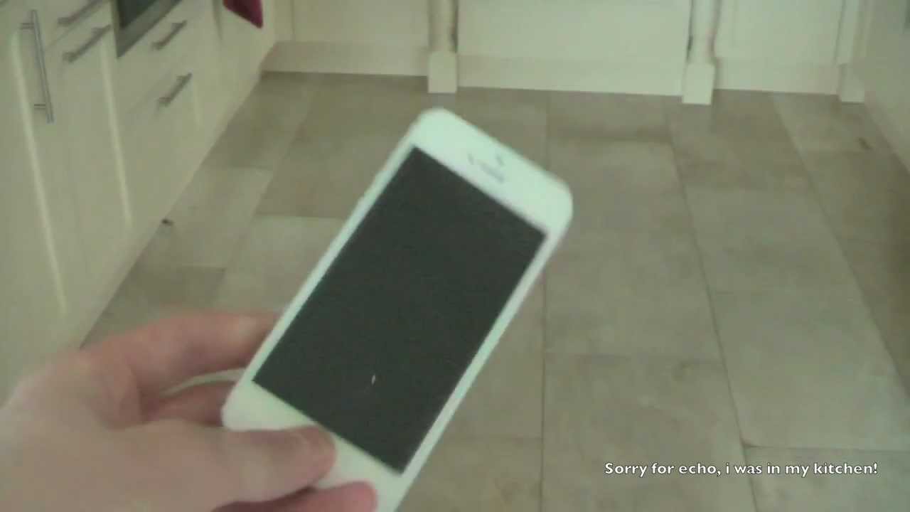 iPhone 5 Drop Test + Crack