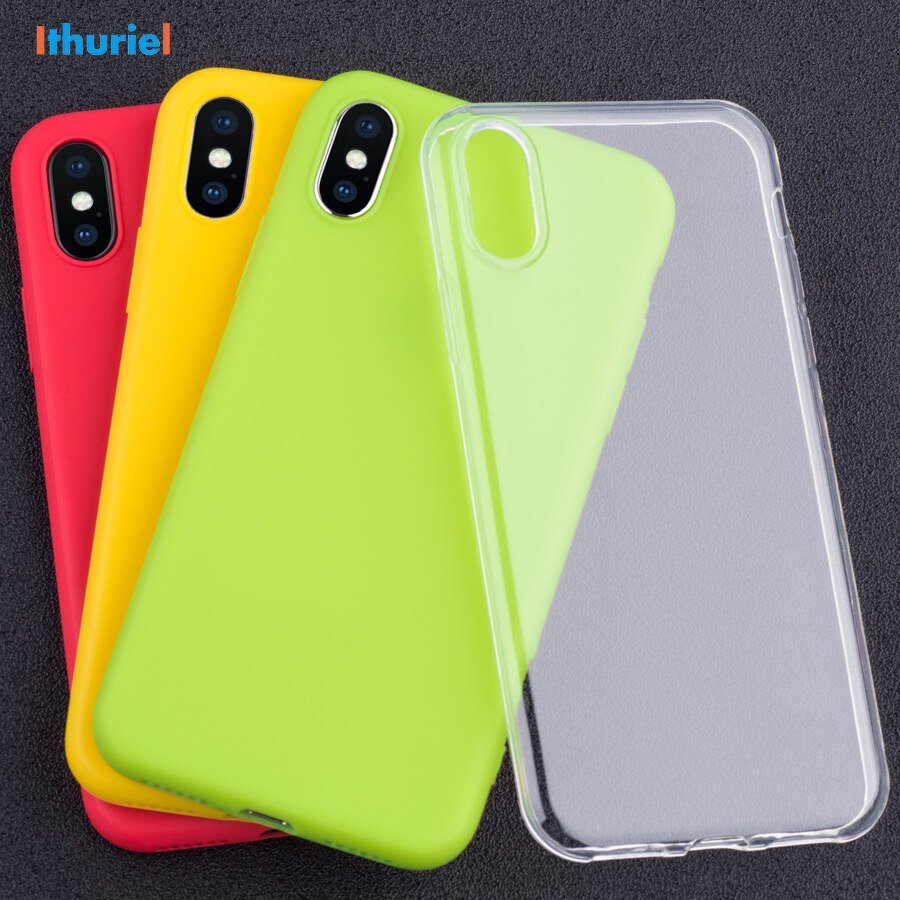 Ithuriel for iPhone X XR XS Max Case Clear Slim Fit Soft ...