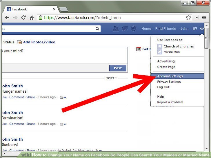 Learn How To Change Your Facebook Name In A Proper Manner
