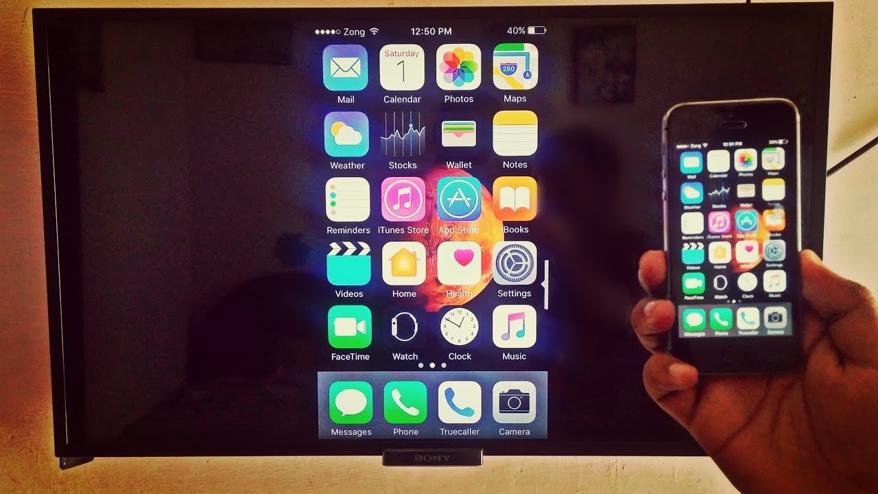 Screen Mirroring with iPhone (Wirelessly