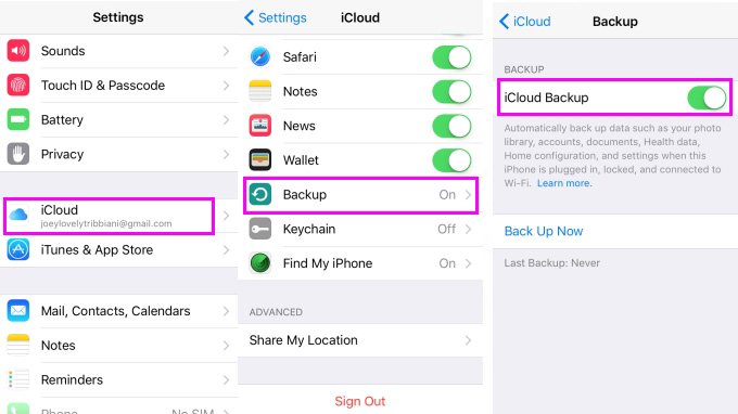 Simple Ways to Backup iPhone 7