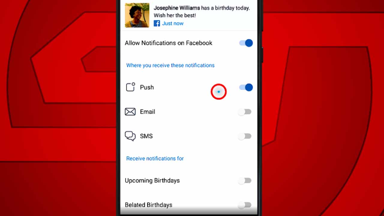 Stop Birthday Notifications On Facebook App (Tutorial ...