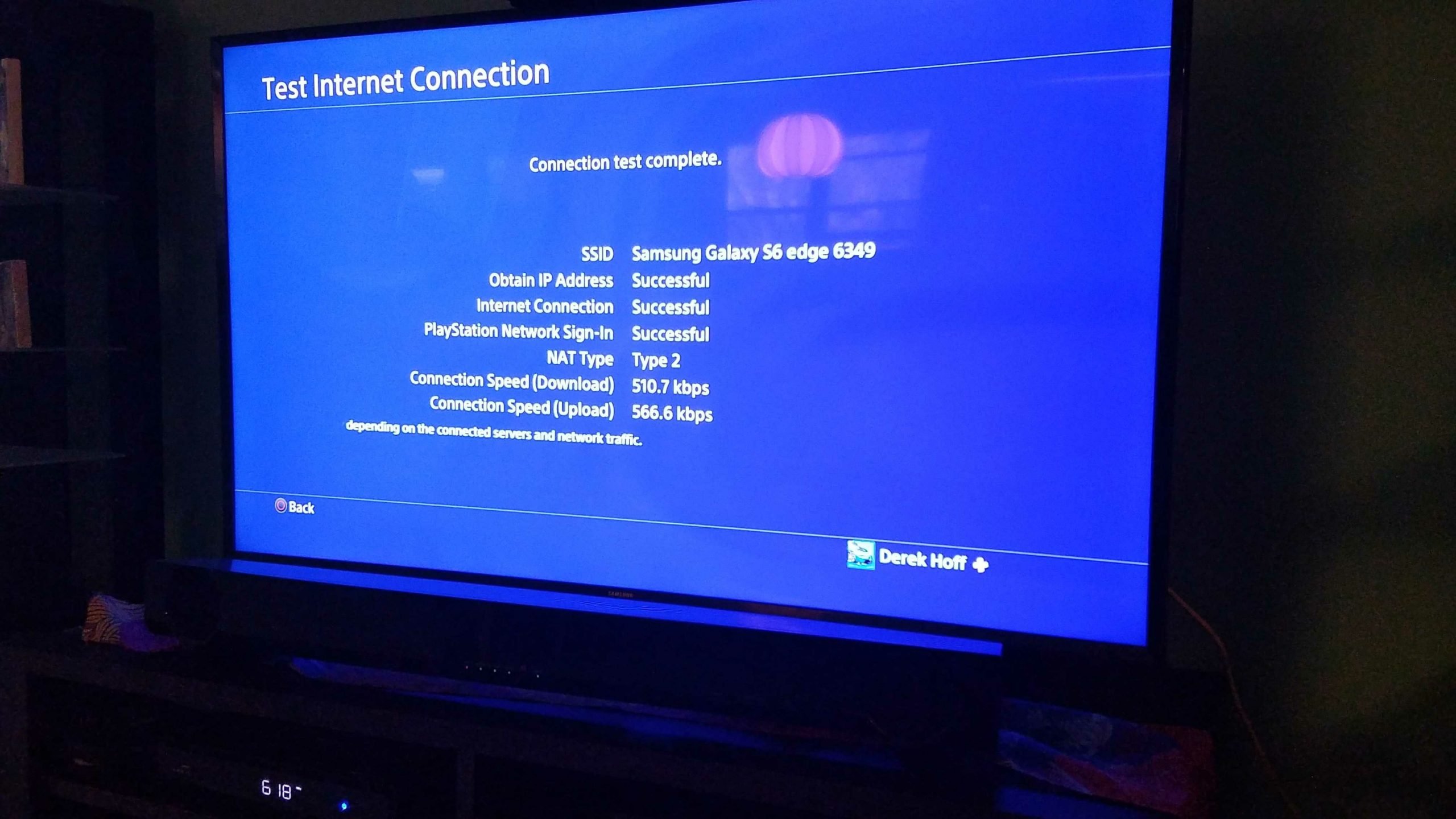 Tether ps4 to iphone hotspot?