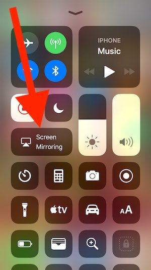 Turn off Or Turn on Screen Mirroring iPhone 11 Pro Max/XR ...