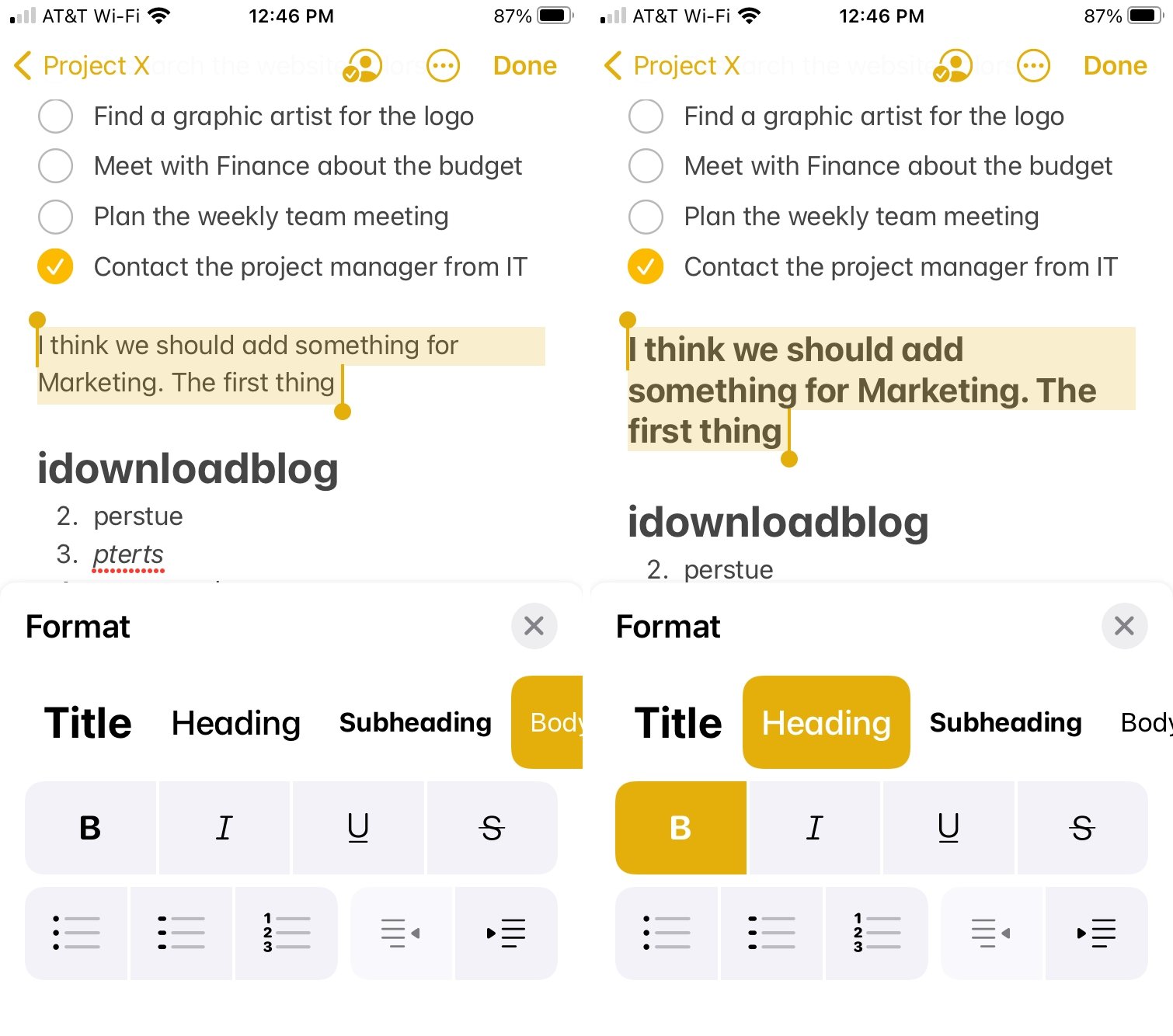 Can You Change Font On iPhone Notes