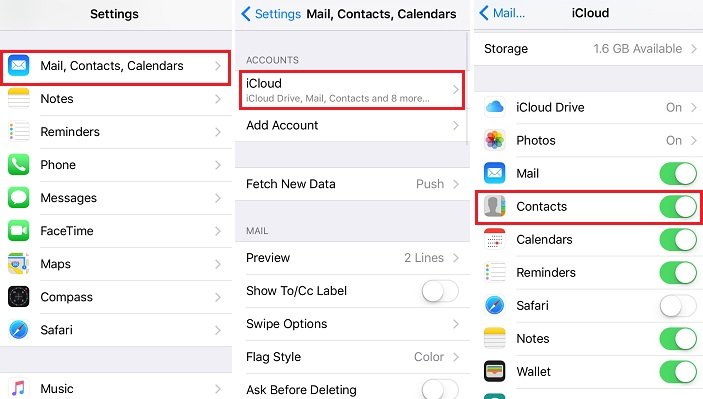 Copy Contacts from iPhone to SIM