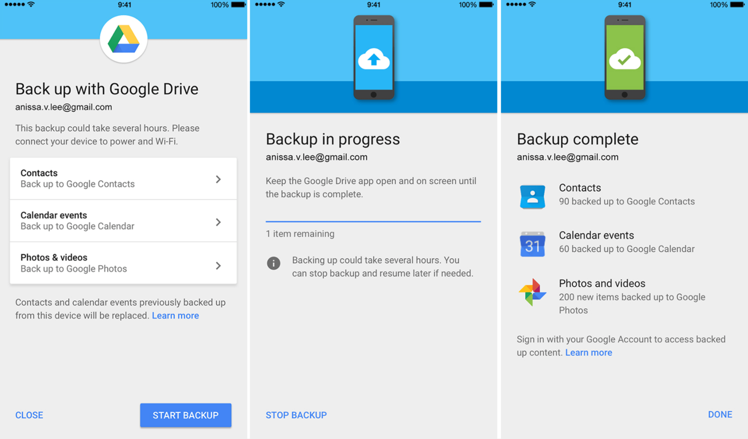 How Do I Backup My iPhone To Google Drive