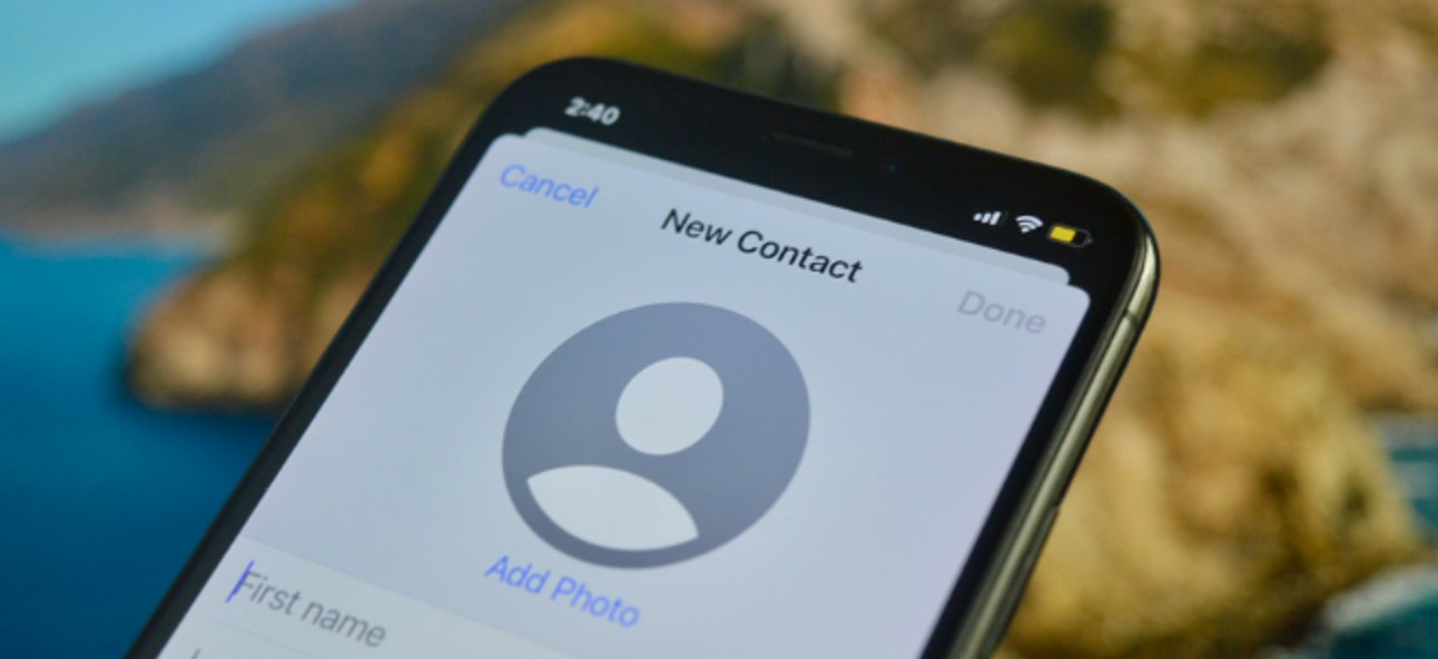 How to Add a New Contact to iPhone