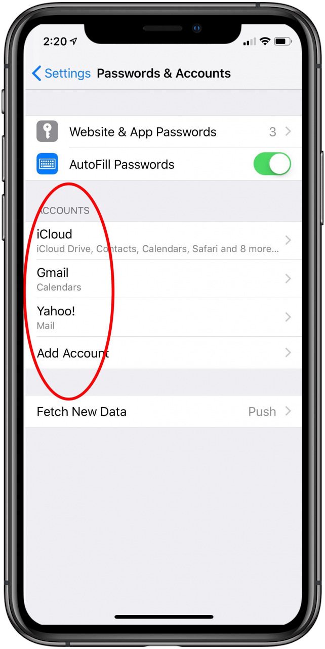 How to Add a New Email Account to the Mail App on the ...