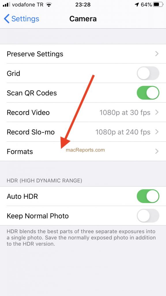 How to AirDrop JPG Instead of HEIC Images