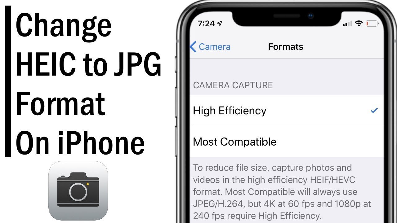 How to Change HEIC to JPEG on iPhone, Why My iPhone Photo ...