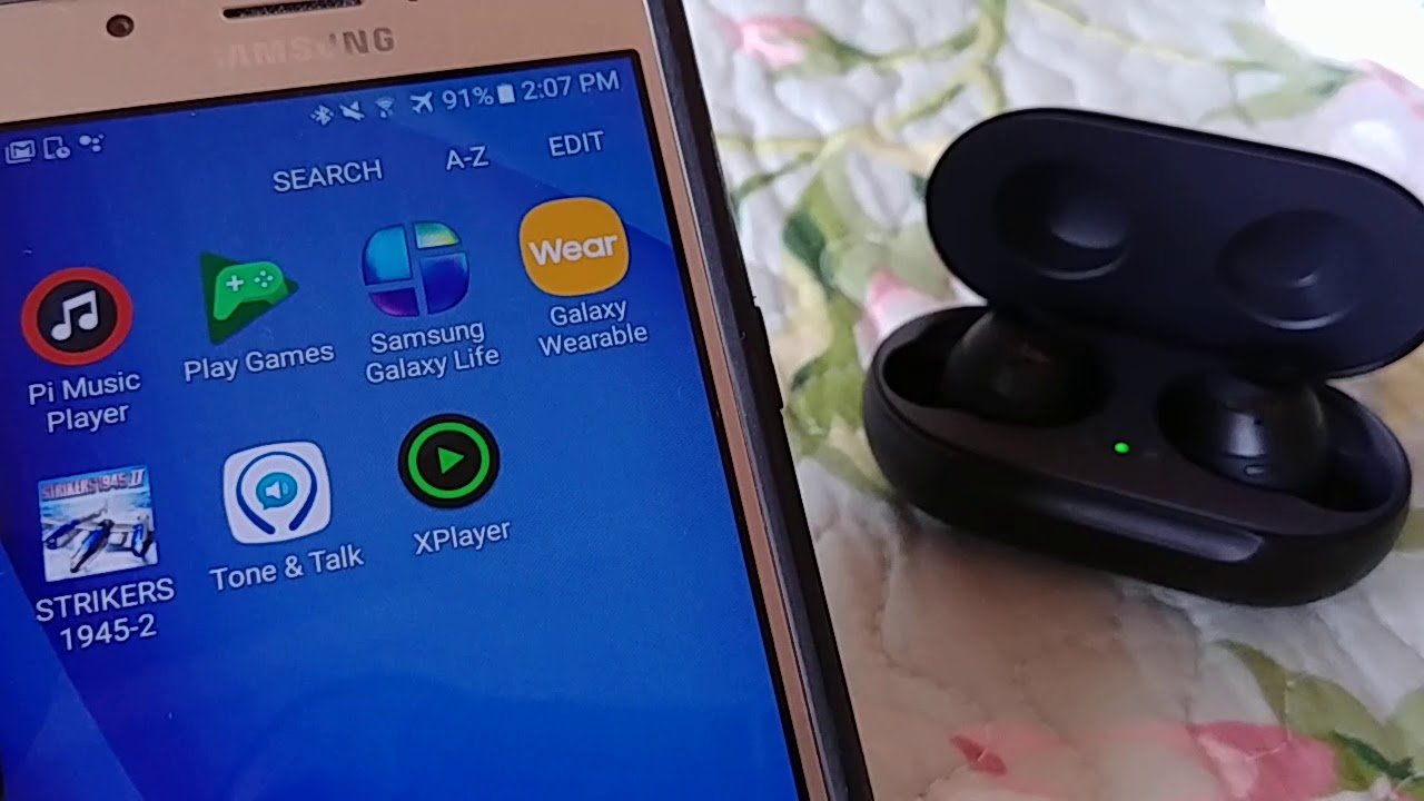 How to connect Galaxy Buds with Samsung Android phone ...