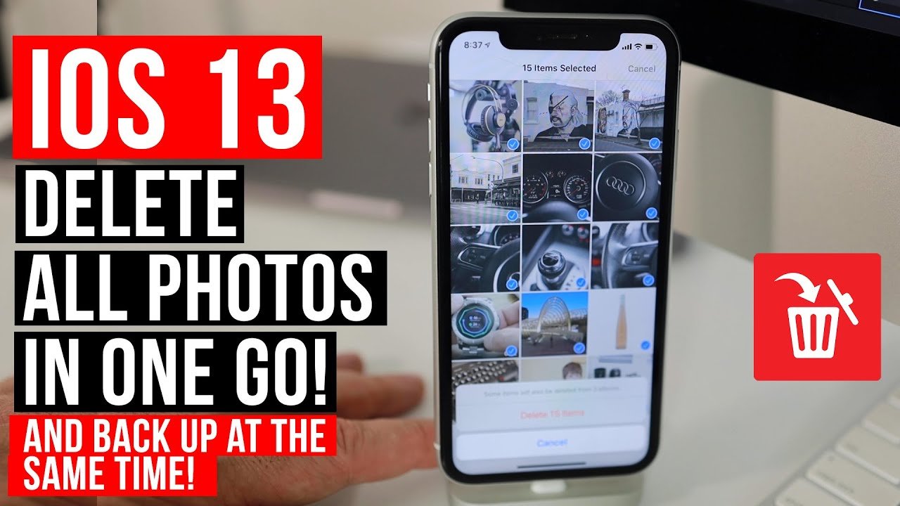 How to delete all your photos in one go on your iPhone ...