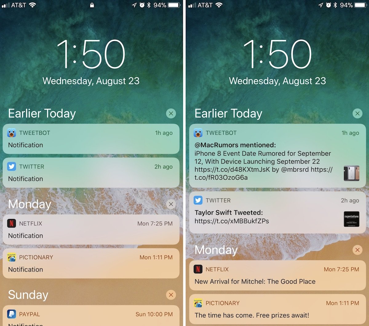 How to Hide Text Previews for Every App Notification on ...