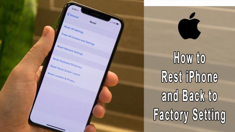 How to Reset iPhone 12 and Go Back to The Factory Settings