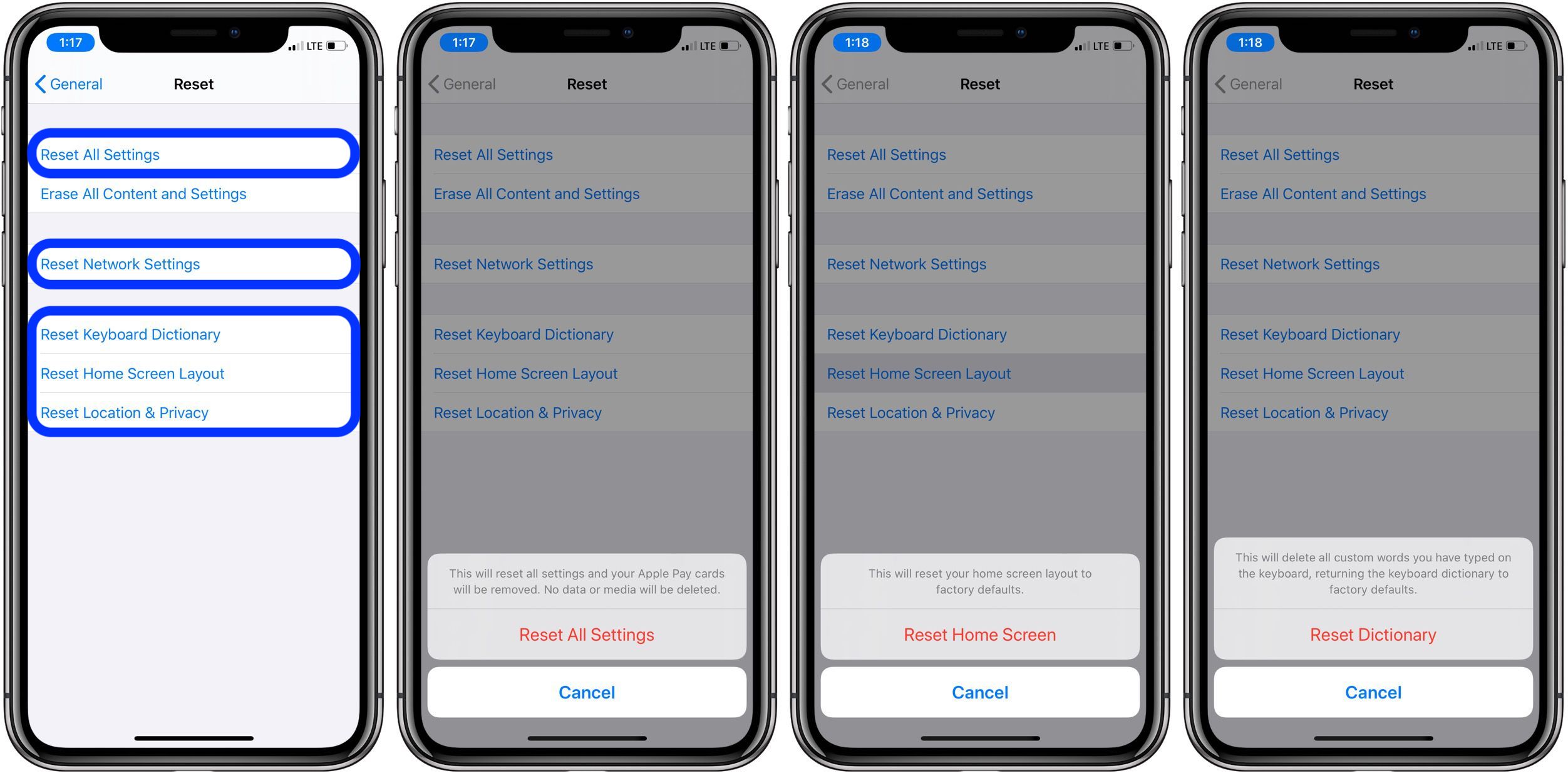 How to restore default iPhone settings without erasing ...