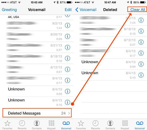 How to Retrieve Deleted Voicemail from iPhone/iPad/iPod Touch