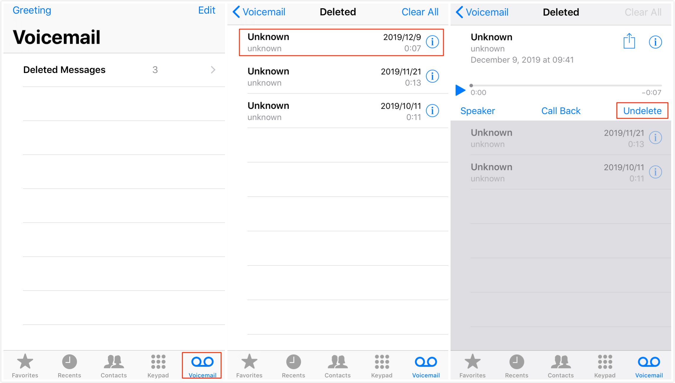 How to Retrieve Deleted Voicemails on iPhone? 4 Methods
