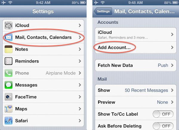 How to Setup Email on New iPhone
