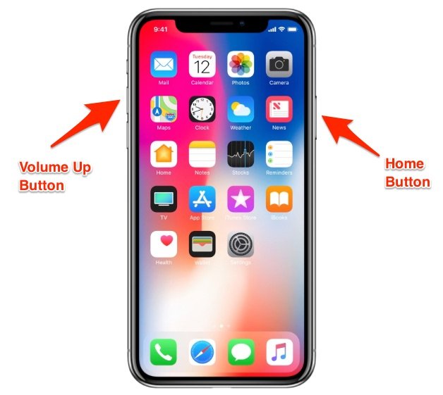 How To Take a Screenshot on Your iPhone X