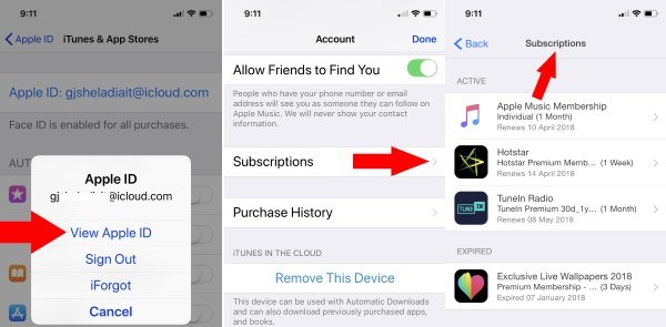 How To Take Off Expired Subscriptions On iPhone