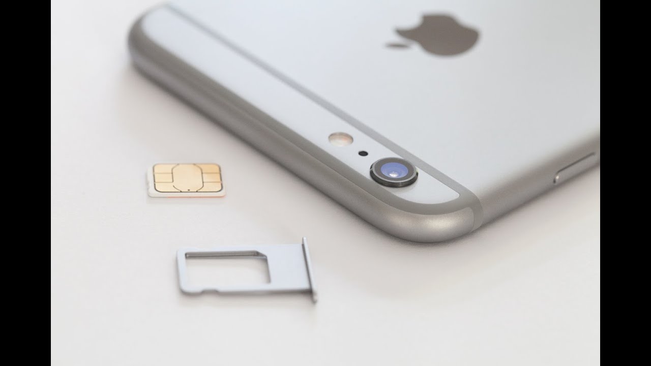 iPhone 6 / 6S PLUS HOW TO: Insert / Remove a SIM Card ...