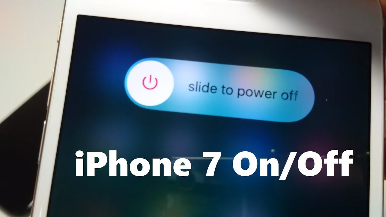 iPhone 7 How to Turn Off &  Restart!