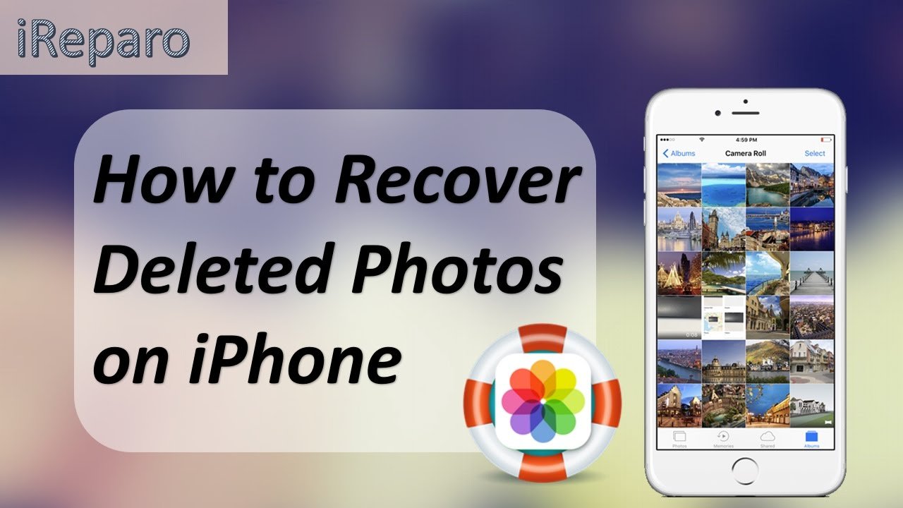 iPhone Photo Lost? How to Recover Deleted Photos from ...