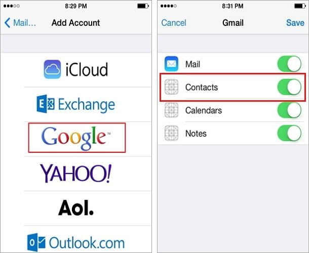 iPhone Transfer: How to Transfer Contacts from iPhone to ...