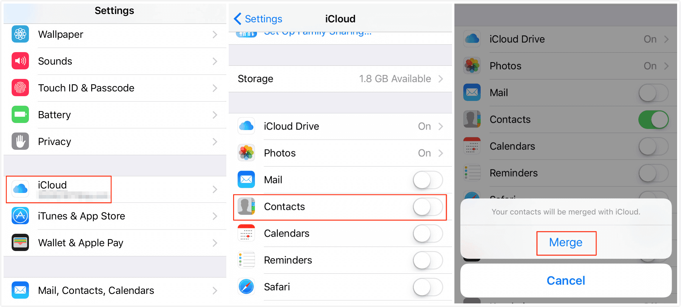 2 Methods to Transfer Contacts from iPad to iPhone 7 ...