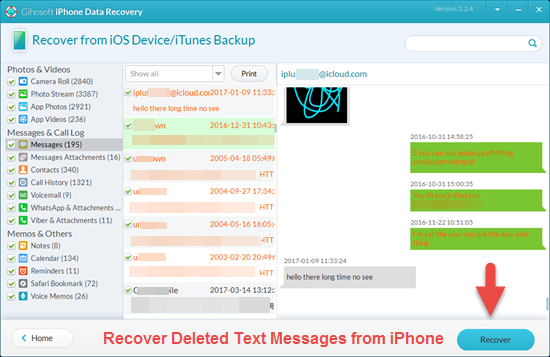 4 Ways to Recover Deleted Texts on iPhone (iOS 13 Supported)