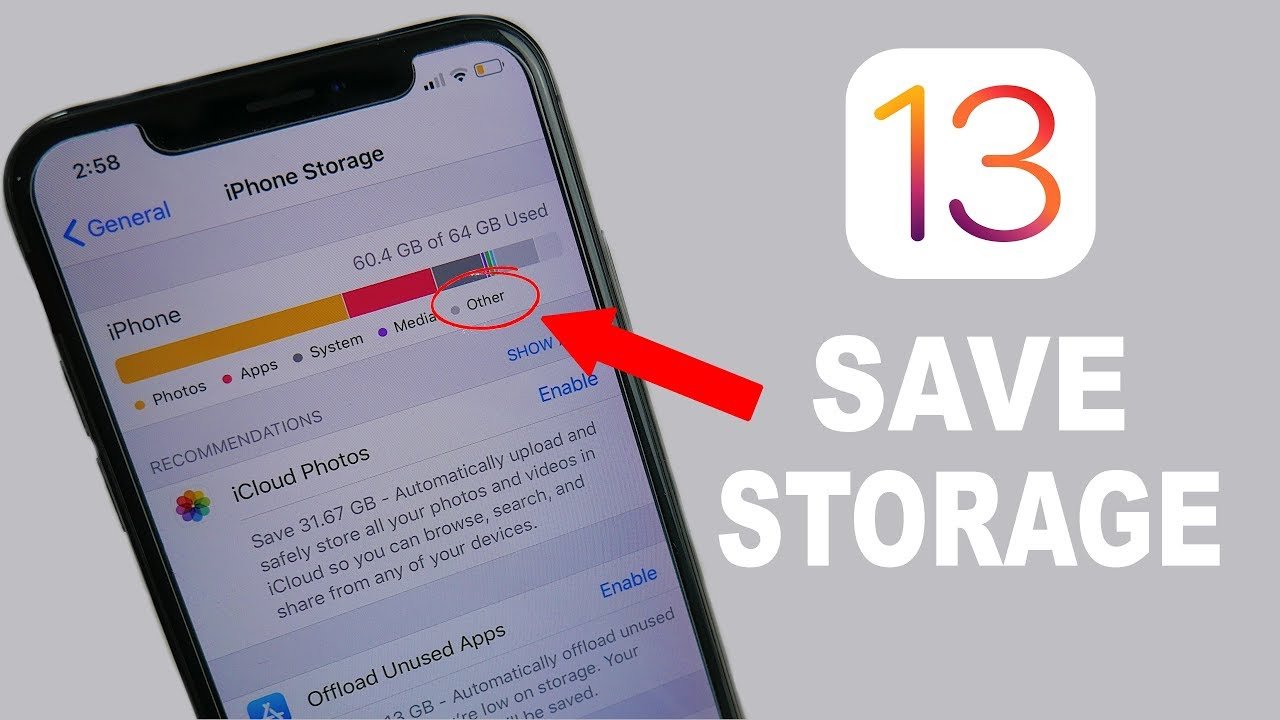 How to Delete OTHER Storage on iPhone (2020)