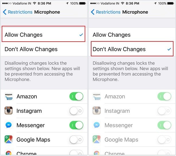 How to Disable/Turn On Microphone Access in iPhone/iPad ...