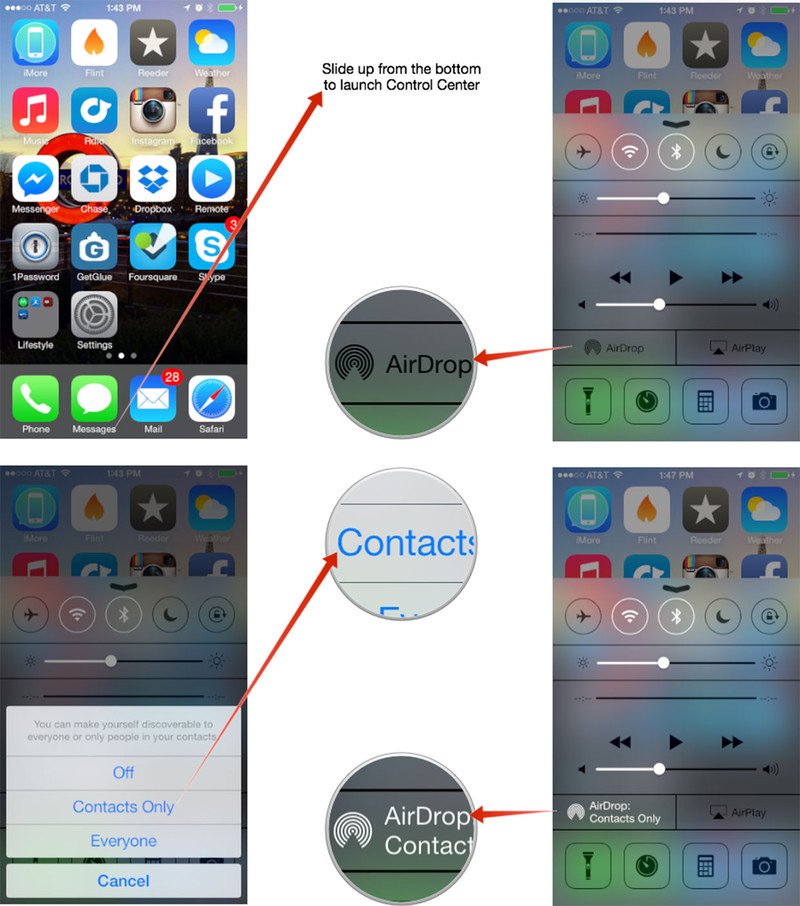 How to enable iOS AirDrop on iPad and iPhone  The Tech ...
