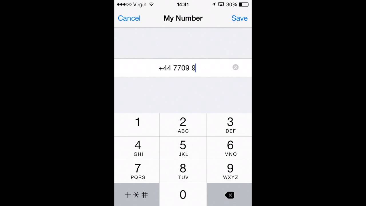 how to find your number on iphone