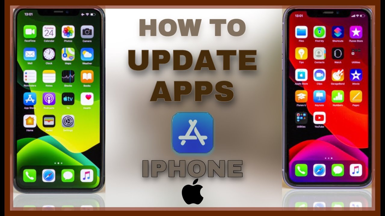 How to manually UPDATE APPS on iPhone