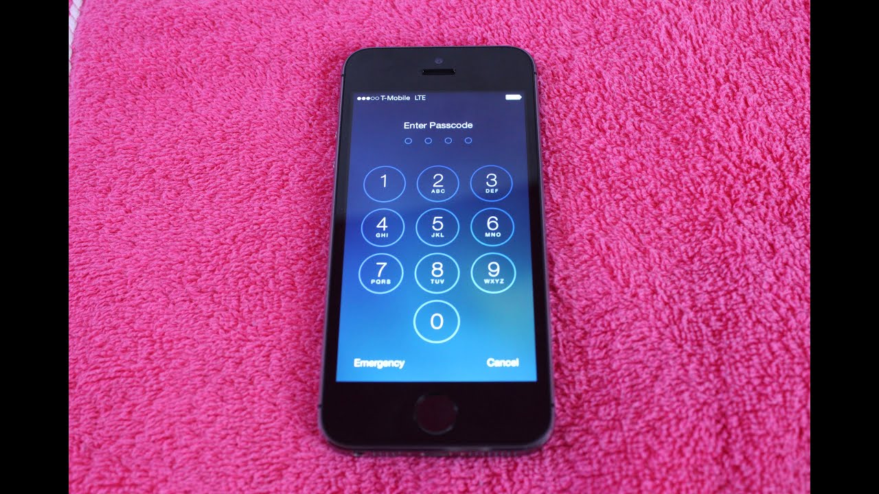 How To: Remove Forgotten PASSCODE iPhone 5S &  5C