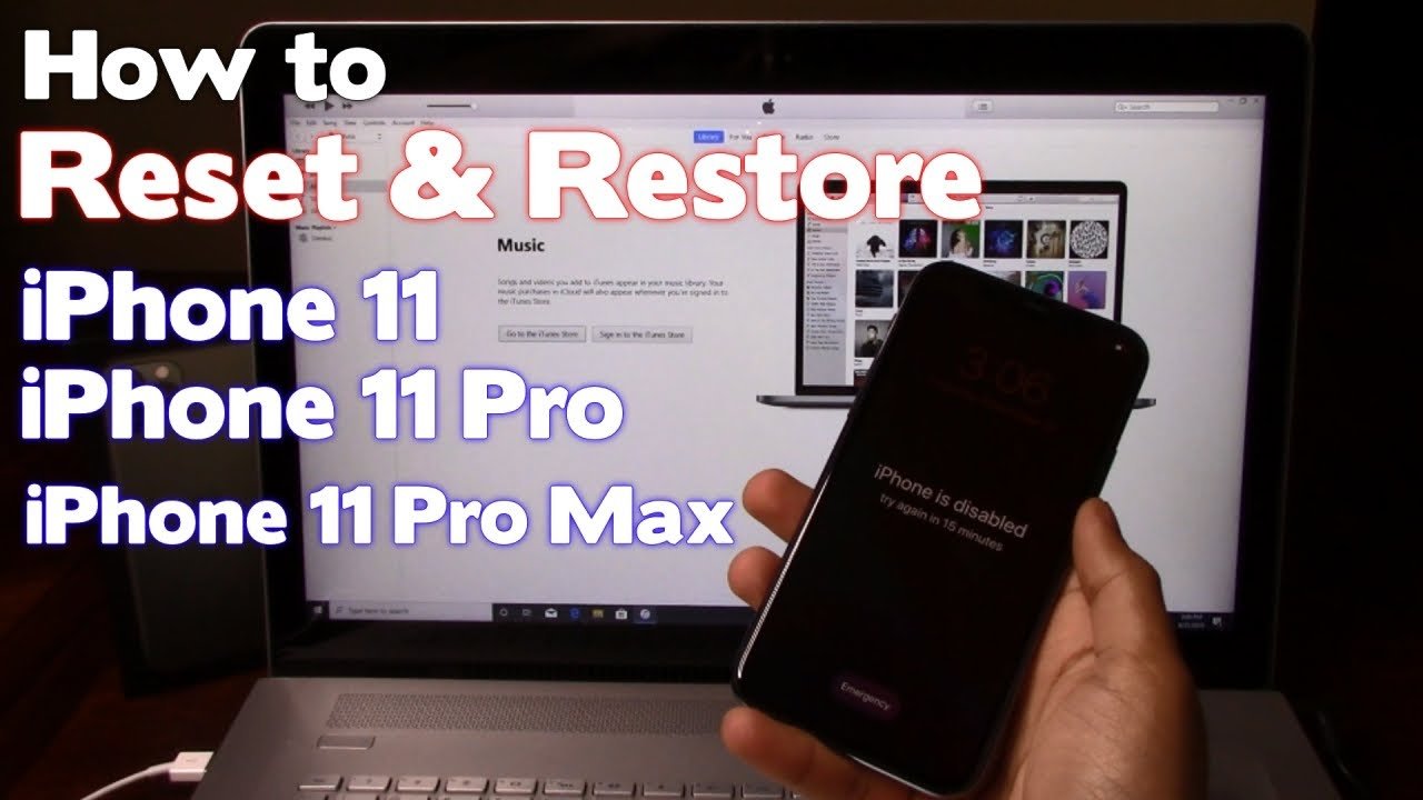 How to Reset &  Restore iPhone 11/Pro/Pro Max
