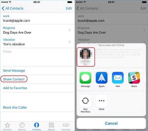 How to Transfer Contacts from iPhone to iPad