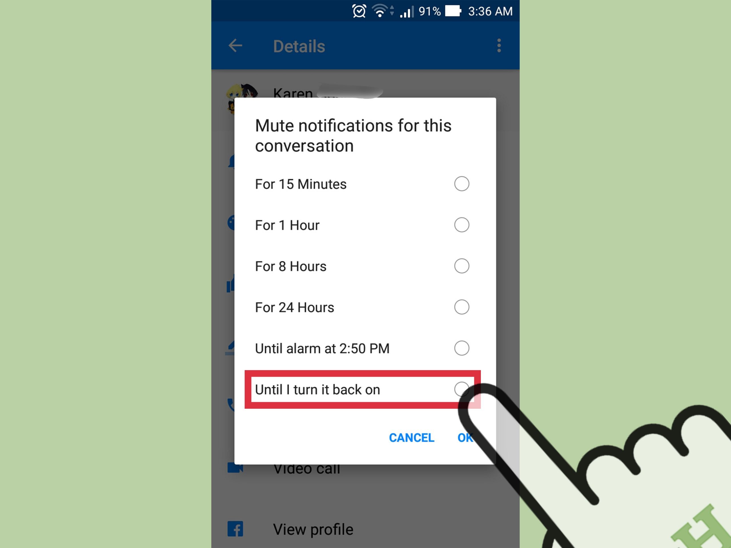 How to Turn Off Facebook Messenger Notifications (with ...