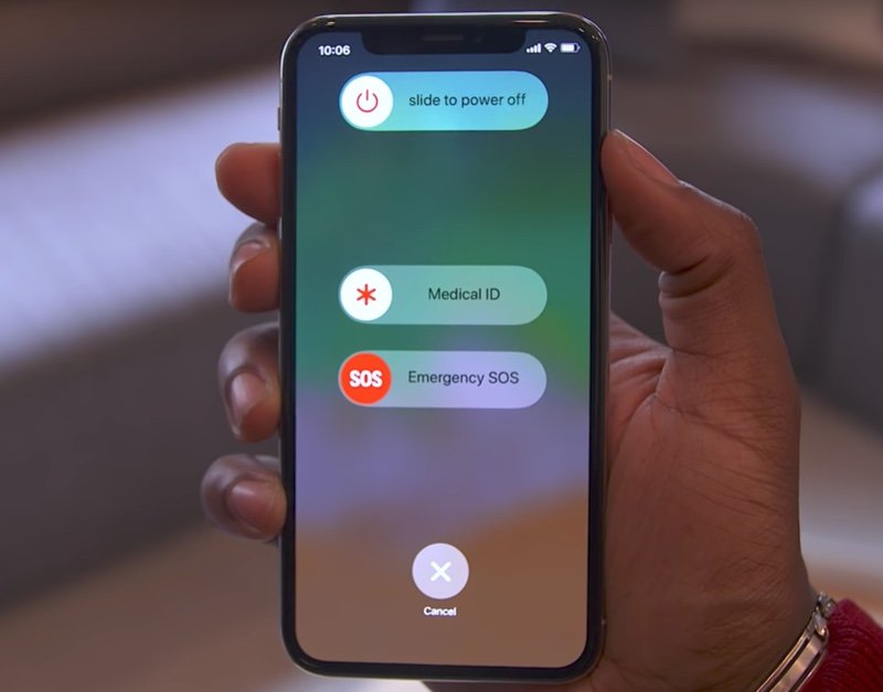 How To Turn Off iPhone X Using Lock Button