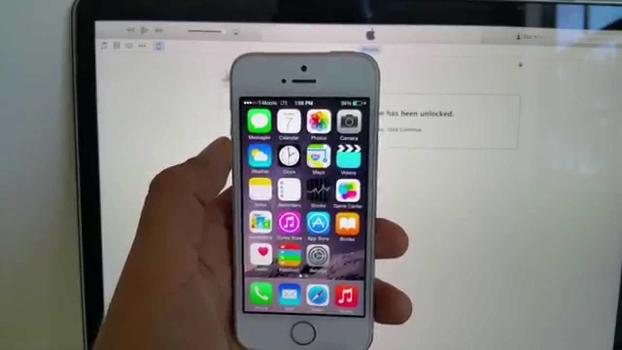 How to Unlock iPhone 5S 5 6 With Apple