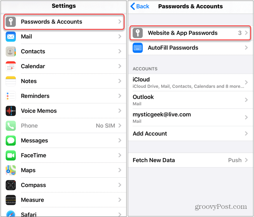 How to View Saved Passwords in Safari on iPhone