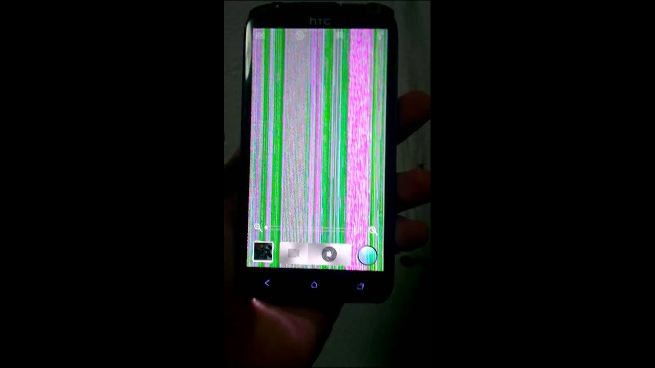 HTC One X Camera green lines malfunction